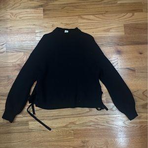 Black sweater